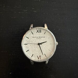 Olivia Burton Watch Face, Women, Silver, 34mm